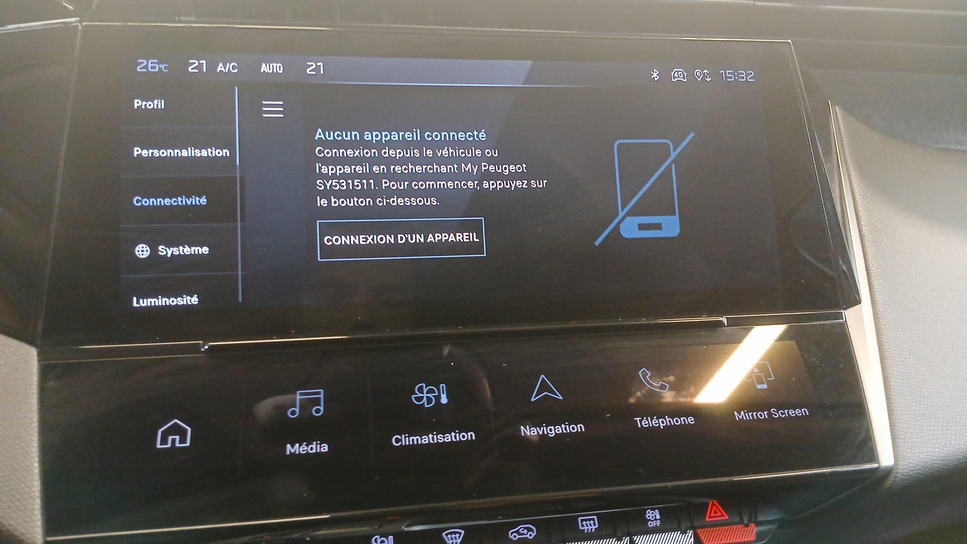 PEUGEOT 408 Allure Hybrid 145 ch e-DCS6